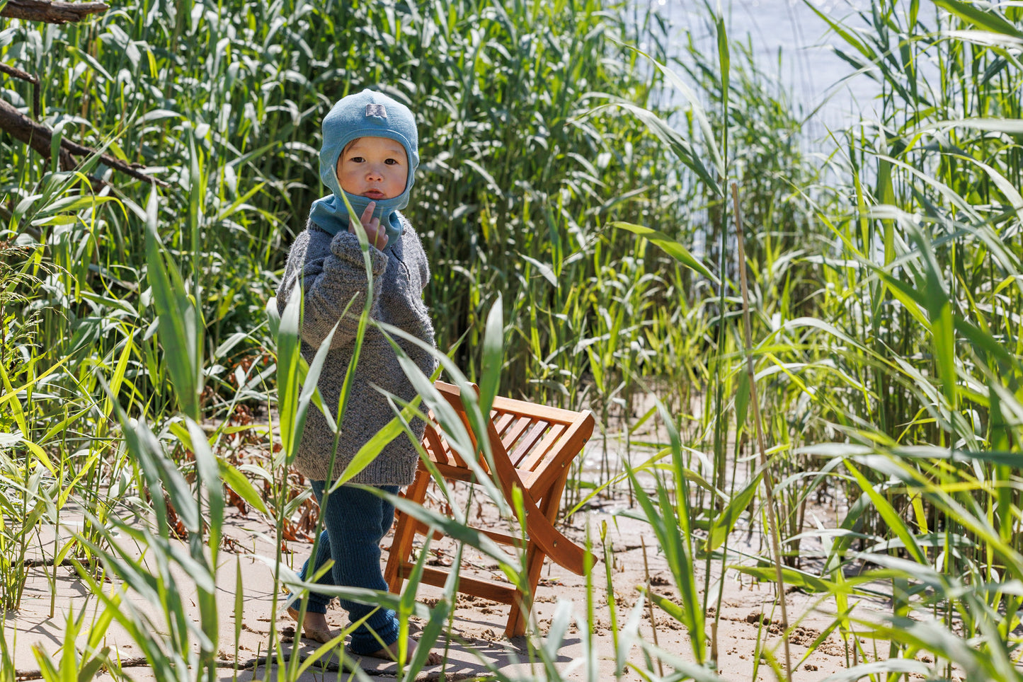 Toddler / Kids Merino Wool & Silk Balaclava