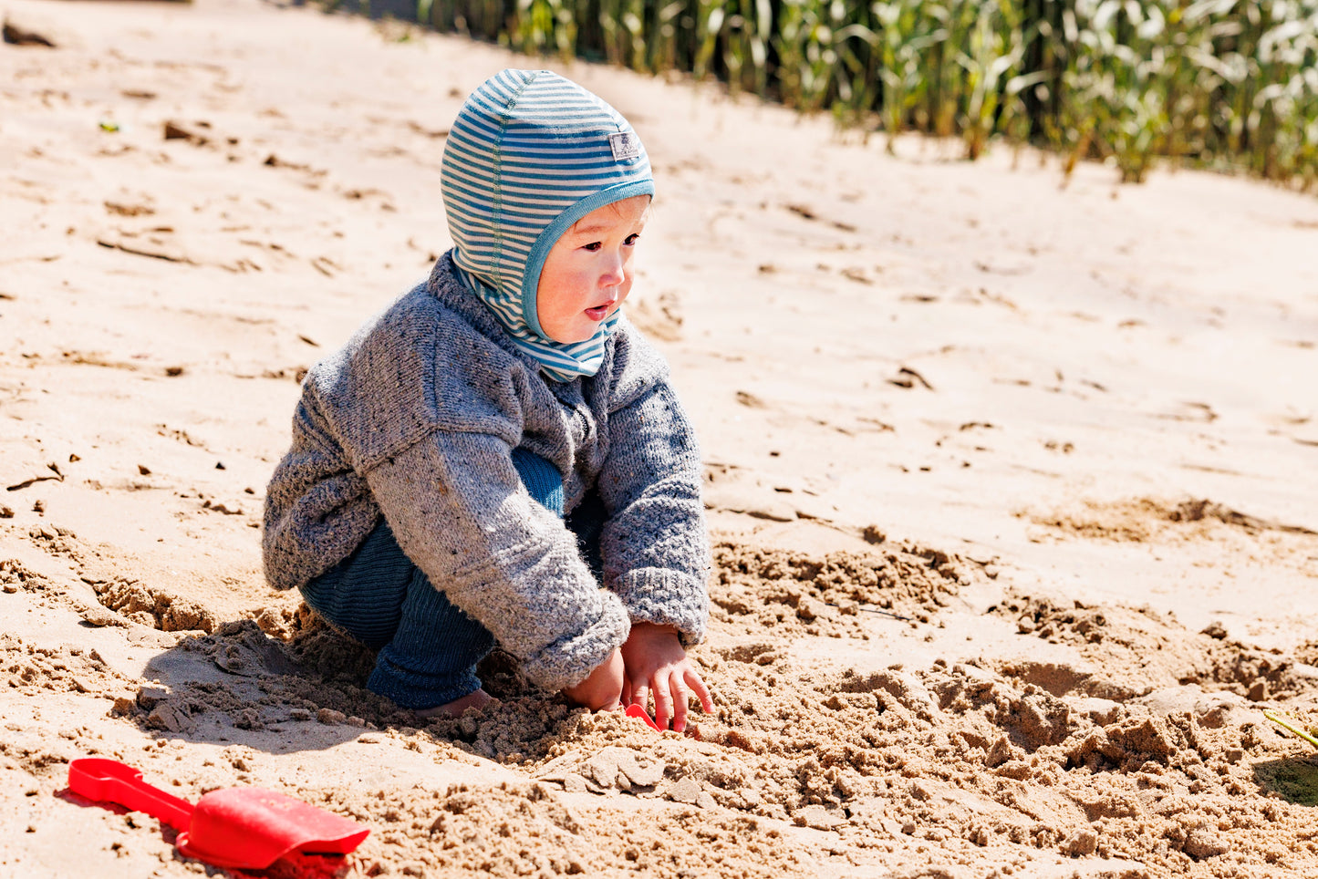 Toddler / Kids Merino Wool & Silk Balaclava