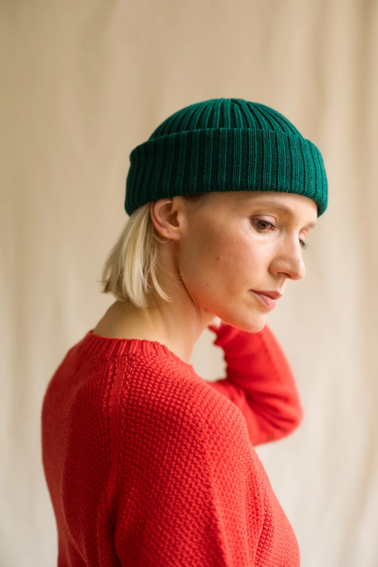 Knitted Merino Beanie for Children & Adults