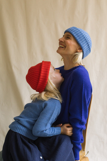 Knitted Merino Beanie for Children & Adults