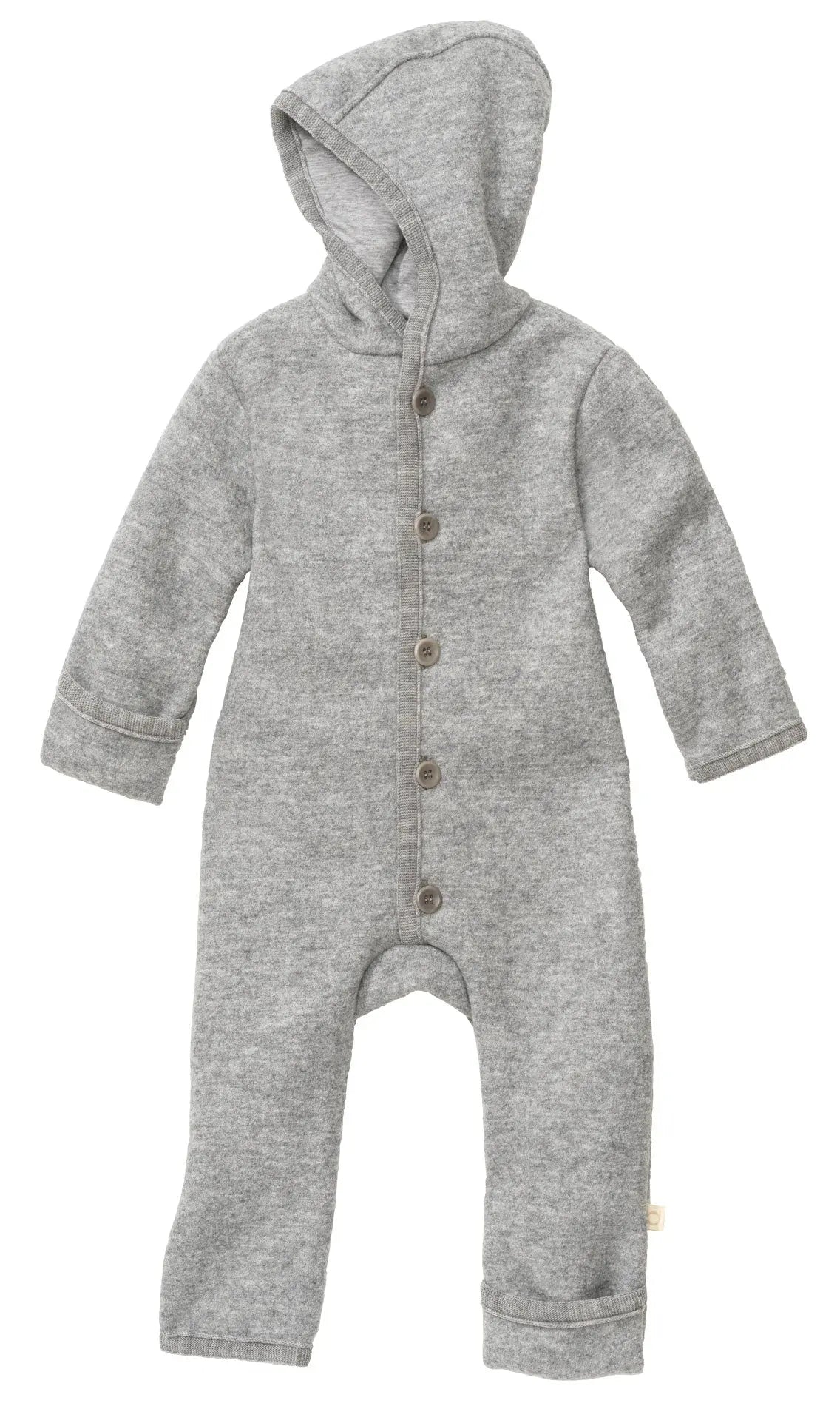 Baby/Toddler Boiled Wool Overalls with Hood by Disana from Woollykins