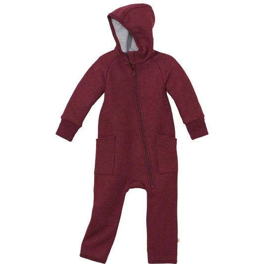 Toddler & Kids Boiled Wool Zip-up Bunting disana