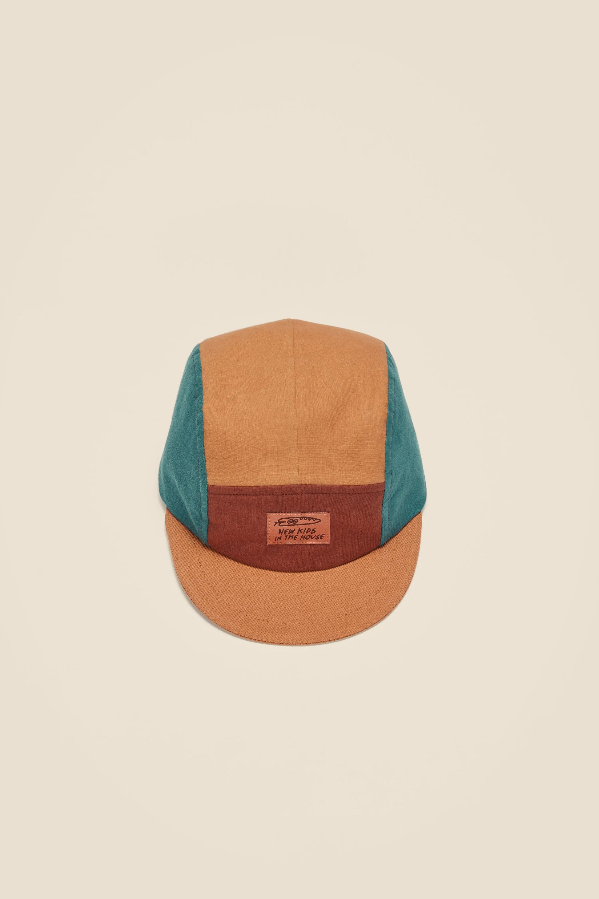 Upcycled 5-Panel Kids & Teens Summer Cap